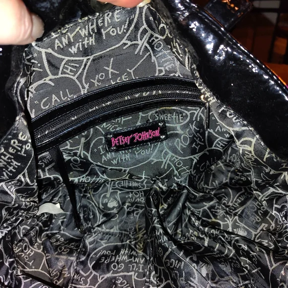 Betsey Johnson Floral Tote Bag - Pink and Yellow - Picture 5 of 6